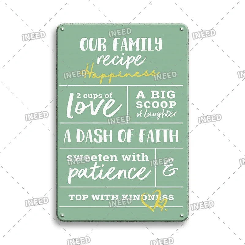 Funny Quote Tin Sign, Garage Wall Plaque, Humorous Metal Sign for Man Cave Decor