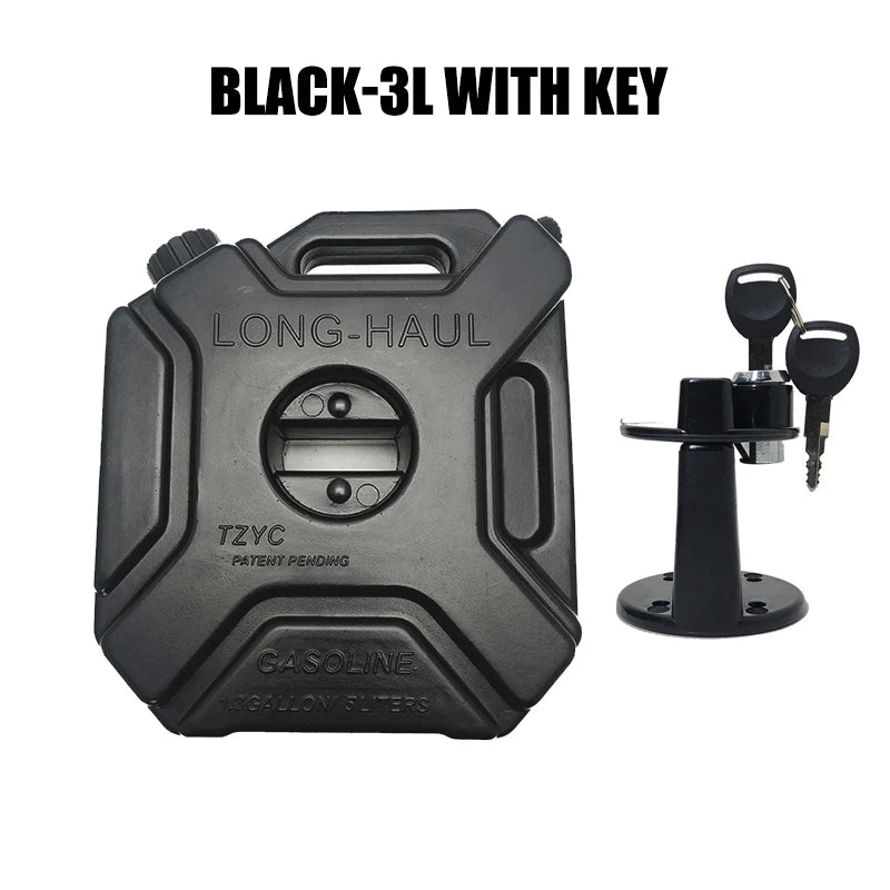 3L/5L motorcycle Fuel Tank Motorcycle Petrol Lock Bracket Adventure Touring