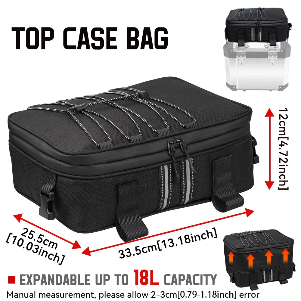 Motorcycle Top Bags Waterproof for BMW R1200GS R1250GS LC Adventure Panniers