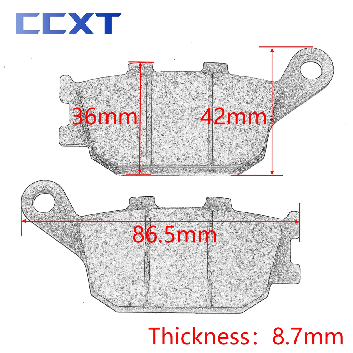 Front Rear Brake Pads XJ6 F N S SP Diversion 13-15 FZ6 Fazer 04-07