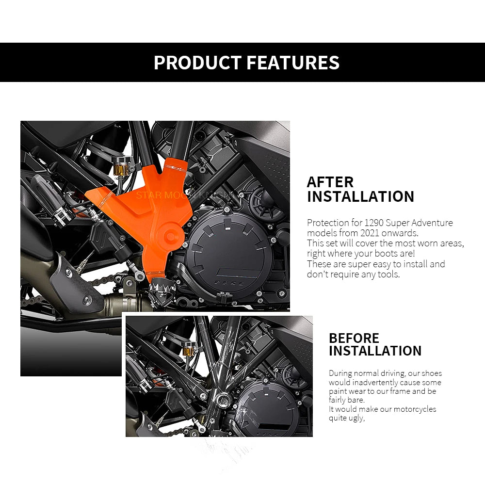 KTM Frame Guard 1290 Super Adventure R/S 2021-2022 Protection Cover accessories