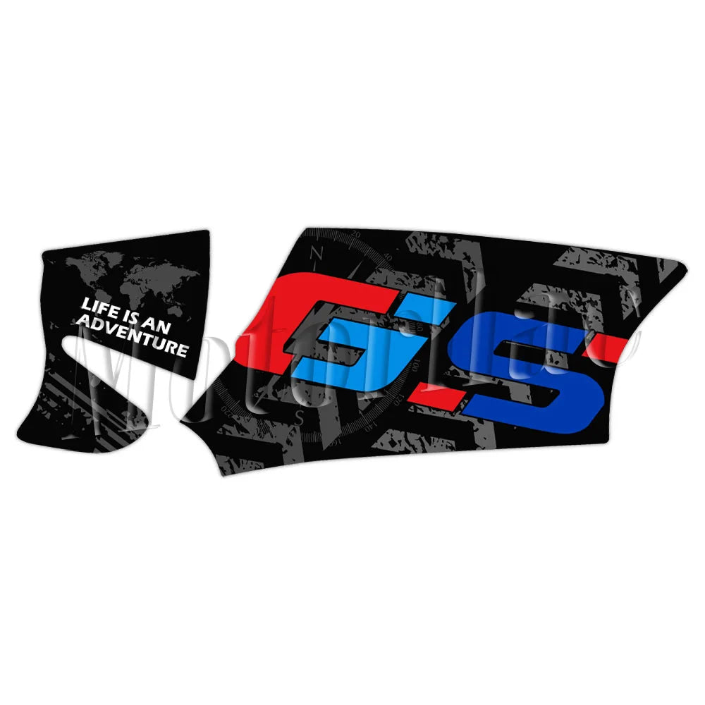 BMW R1200GS Motorcycle Swingarm Sticker R1200GS ADV 2004-2013 Triple Black 3M