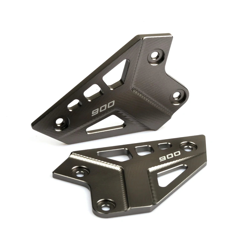 Kawasaki Z900 2017–2024 Rear Footpeg Heel Guard Plates CNC Alloy – All Colours