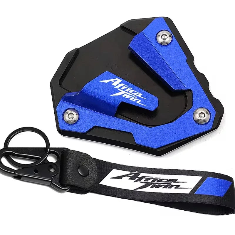 CRF1000L Side Stand Extension Pad for Honda Africa Twin 2016-2019 + Keychain