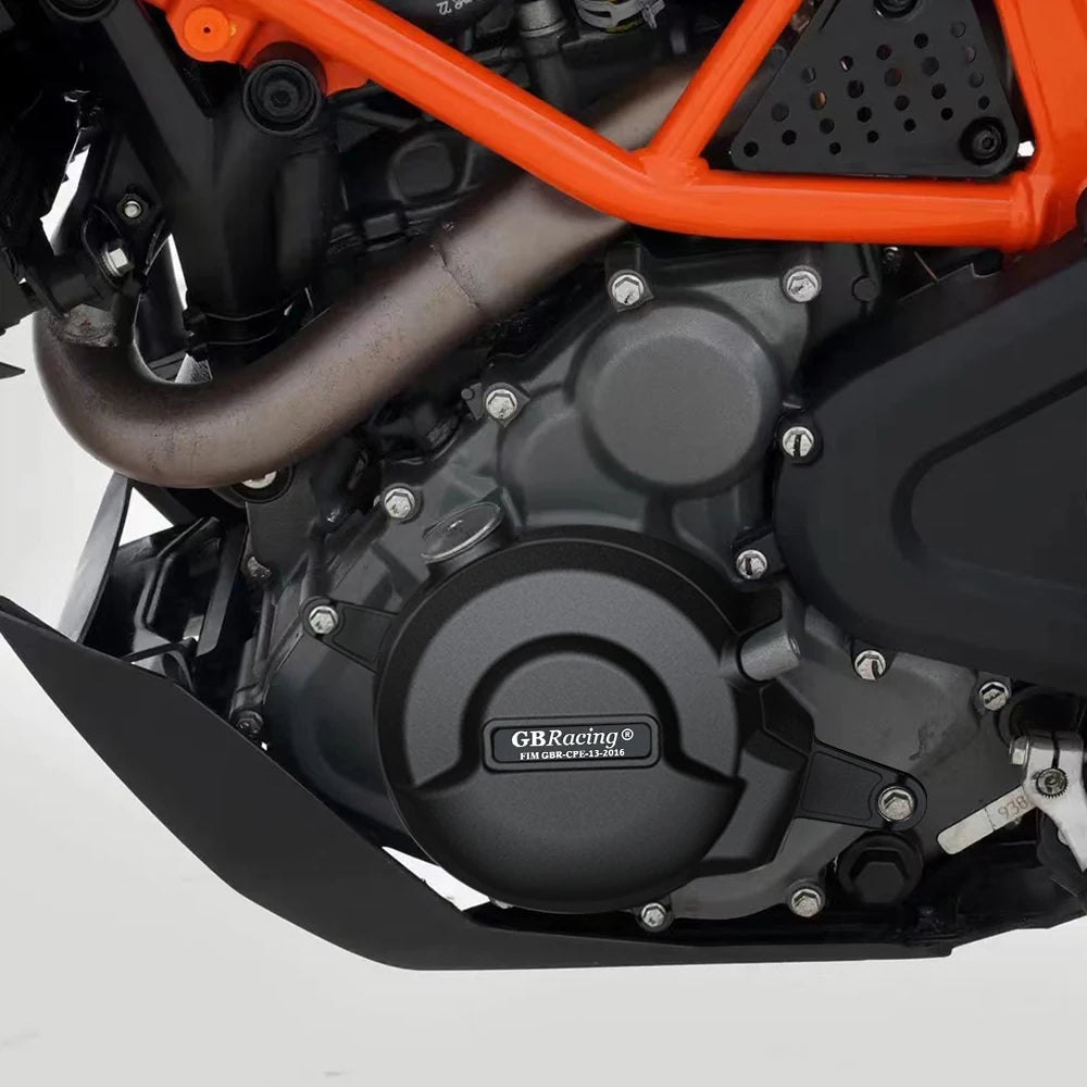 KTM RC 390 Duke 390 Engine Protection Cover (2016-2021) - Matte Black, Durable