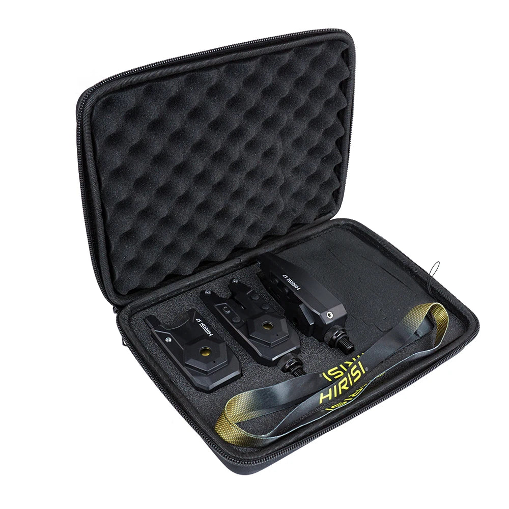 Hirisi Wireless Carp Fishing Bite Alarm Set Waterproof S7 1+2/3/4 Receiver Kit