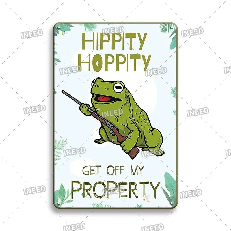 Funny Quote Tin Sign, Garage Wall Plaque, Humorous Metal Sign for Man Cave Decor