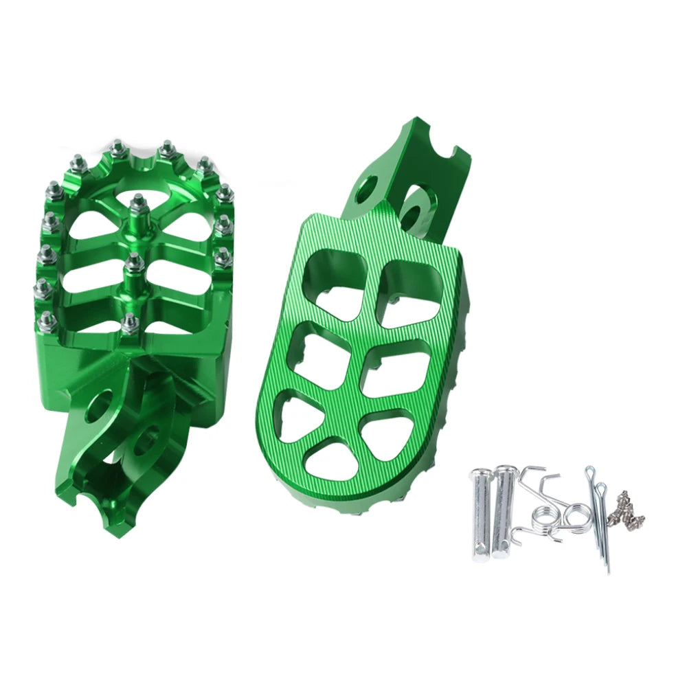 Honda CRF300L CRF250 CRF450 Foot Pegs Pedals Rest Footrests CNC Alloy 2002–2023