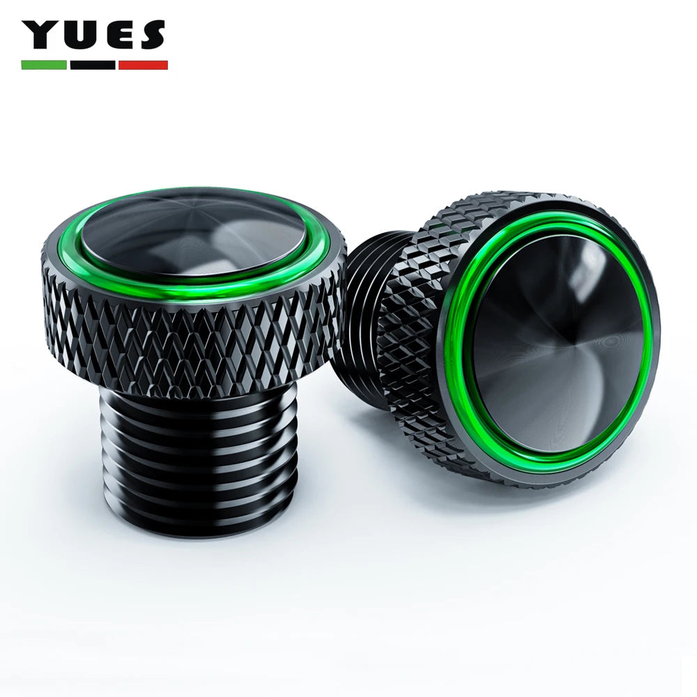 Yamaha MT07 MT09 MT10 Rear Mirror Hole Plugs M10*1.25 CNC Aluminum Screw Cover