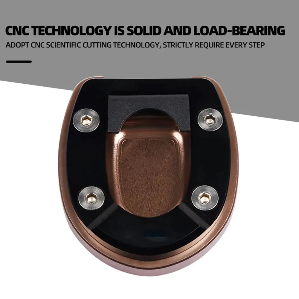 CNC Kickstand Foot Pad Extension For Vespa GTS 300 250 2013-2024