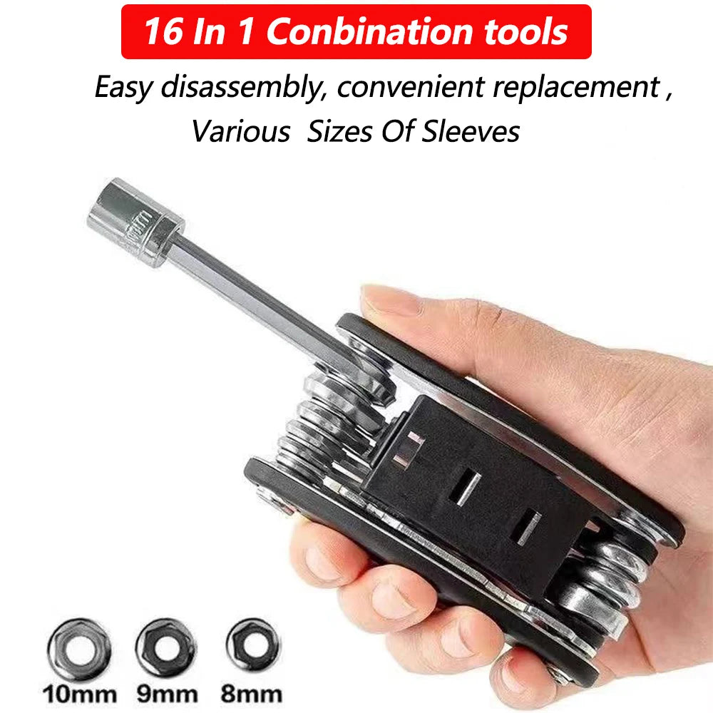 KTM TPI EXC Six Days 16-in-1 Repair Screwdriver & Wrench Tool Kit Set