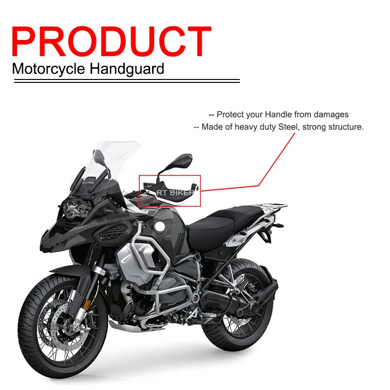 BMW F800GS F900GS Hand Guard Bars 2024 CNC Aluminium Brake Clutch Protector