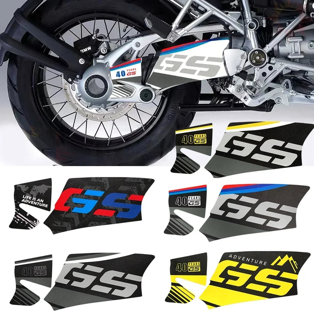 Trunk Sticker R1200gs BMW R1200GS R1250GS ADV S1000XR Motorcycle Decals Swingarm Shaft, whee ...