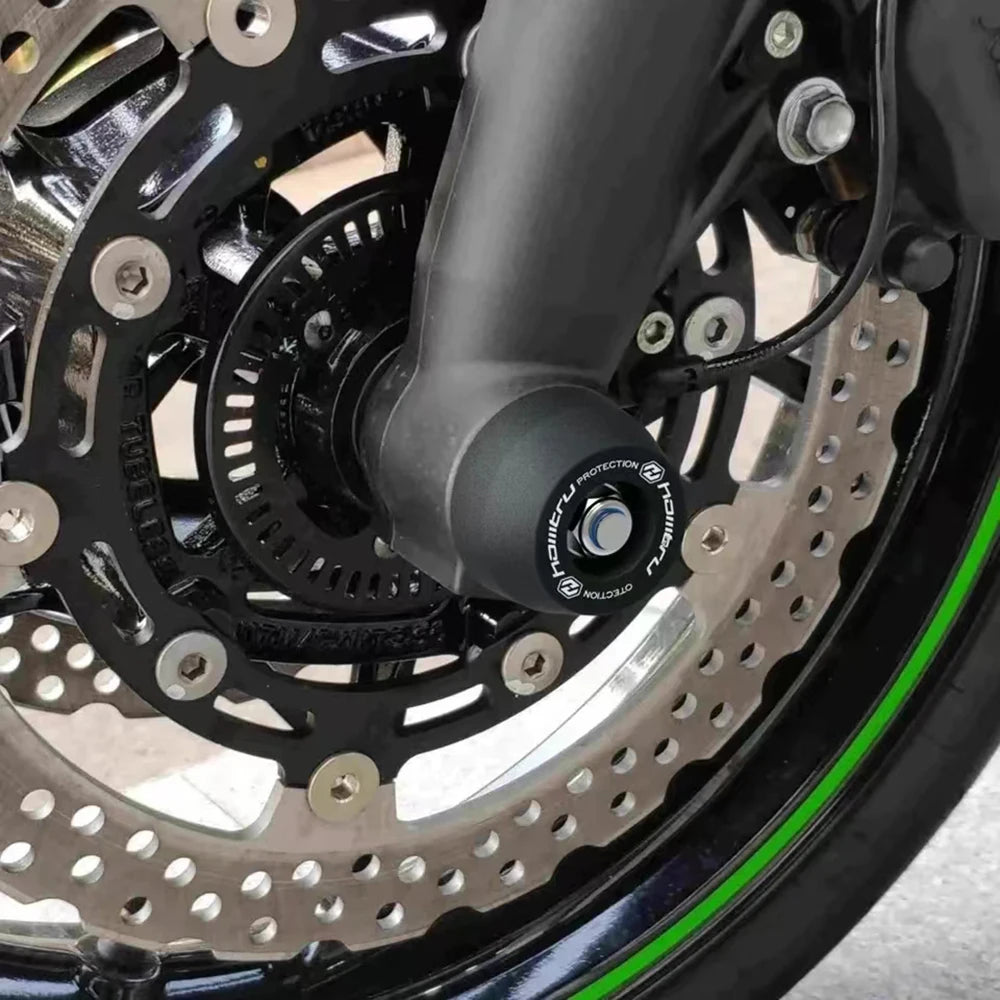 Triumph Daytona 675 675R Moto2 765 Spindle Bobbins Front Rear Crash Protectors