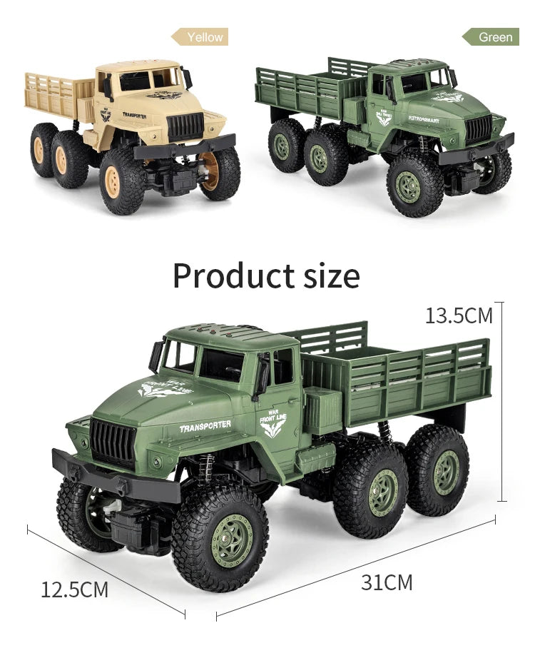 JJRC C8815, Q60, Q75, Q85, Q68, Q69 1:16 RC Military Truck Tank Crawler Jeep