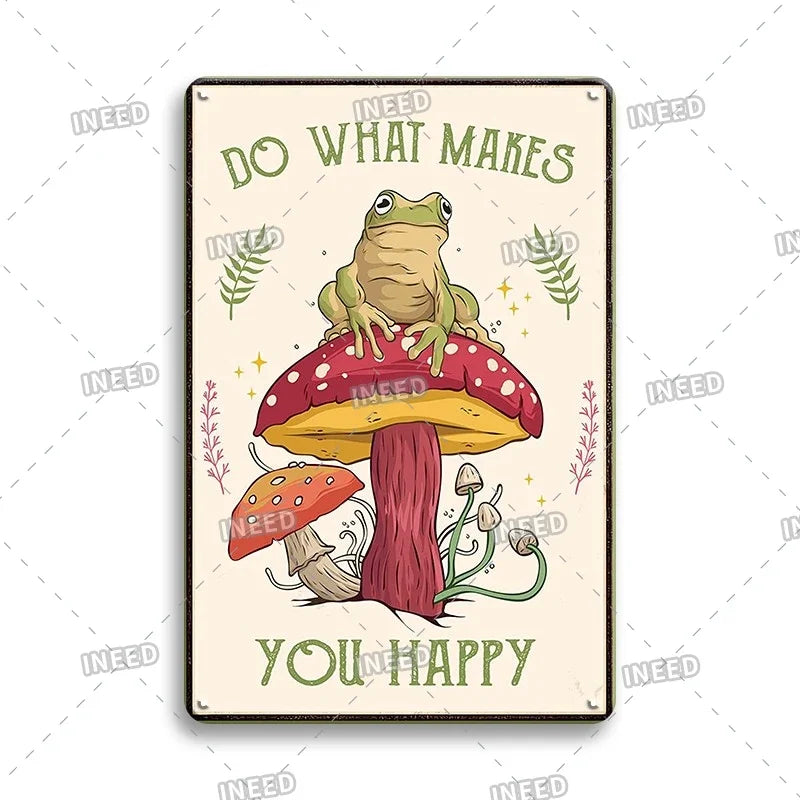 Funny Quote Tin Sign, Garage Wall Plaque, Humorous Metal Sign for Man Cave Decor