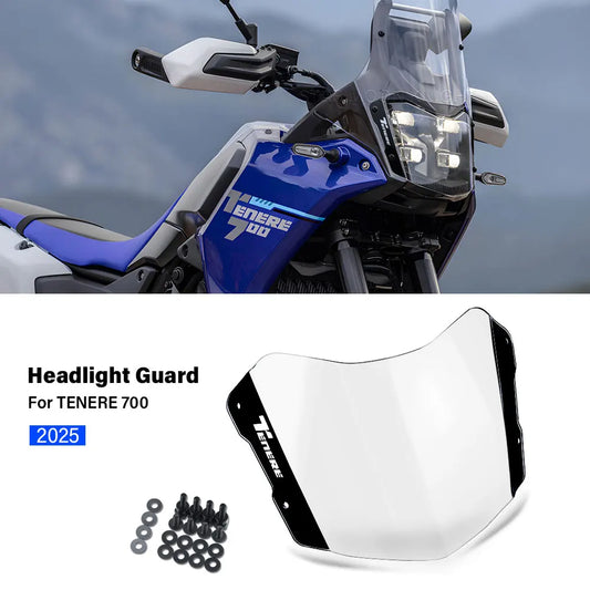 Headlight Protector Guard Cover for Yamaha Tenere 700 / Rally 2025 Onwards