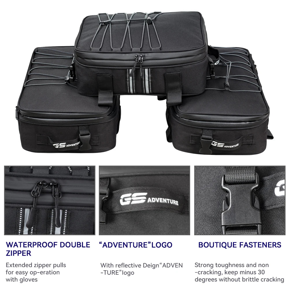 Motorcycle Top Bags Waterproof for BMW R1200GS R1250GS LC Adventure Panniers