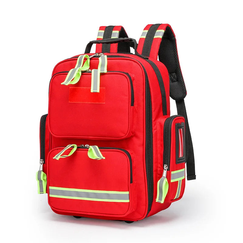 Empty First Aid Kit Backpack for Outdoor Camping & Emergency Medical Storage