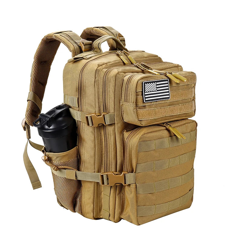 35L Tactical Gym Backpack Rucksack Sports Fitness Travel Bag Molle System