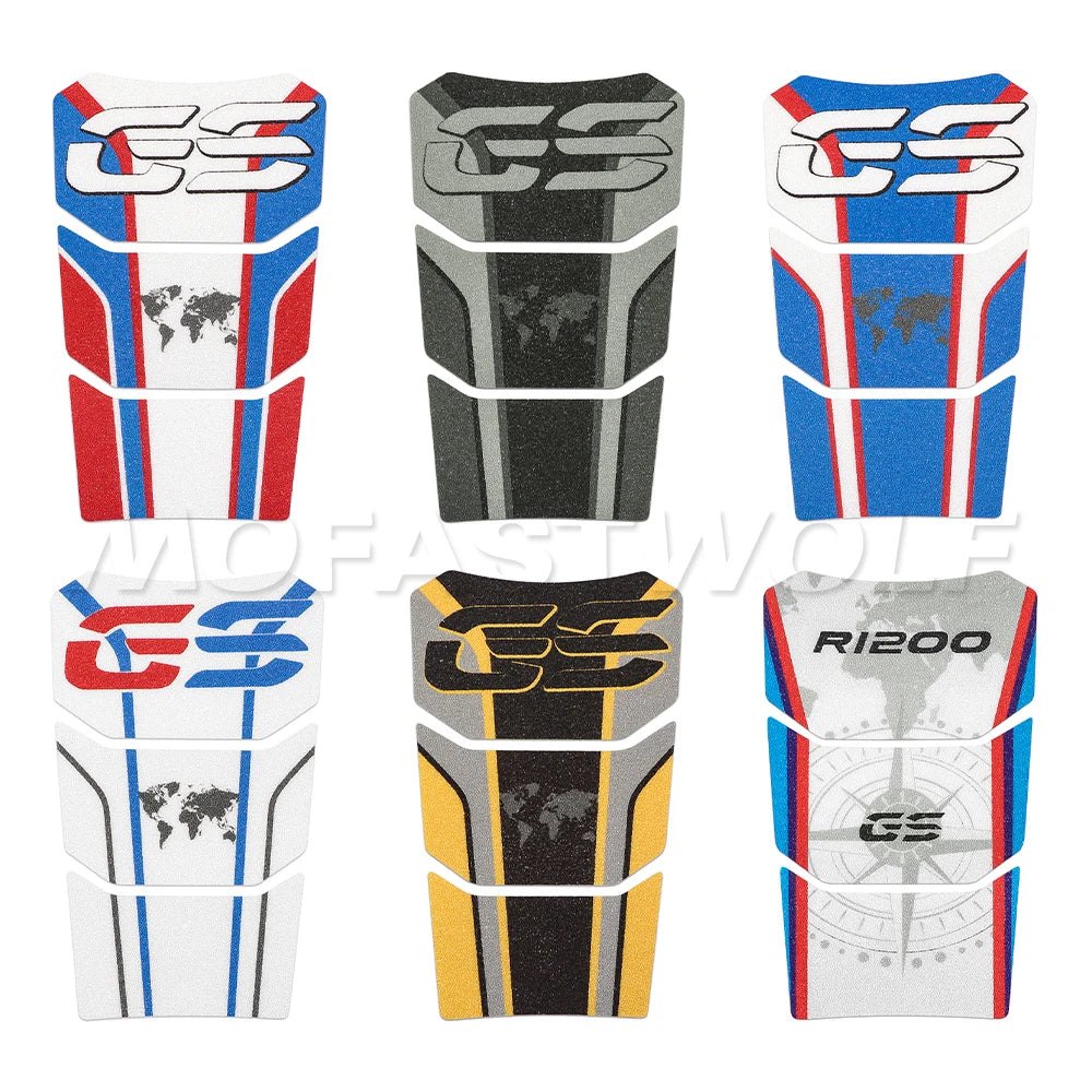 BMW R1250GS R1200GS Adventure Tank Pad Protector Resin Sticker Decals 2014-2023