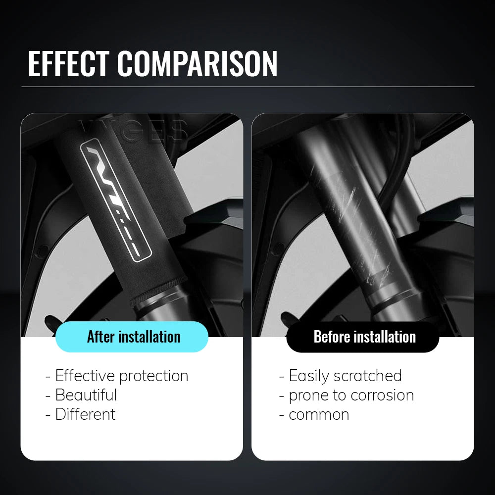 Honda NT1100 Fork Shock Cover Protectors Dust Suspension Sleeves Reflective