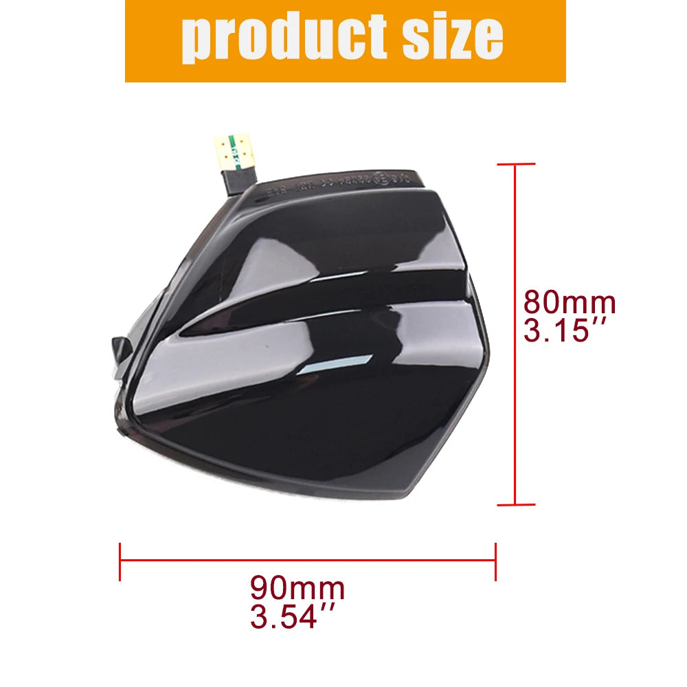 Dynamic LED Side Mirror Turn Signal Light for Ford S-Max 07-14 Kuga C394 08-12