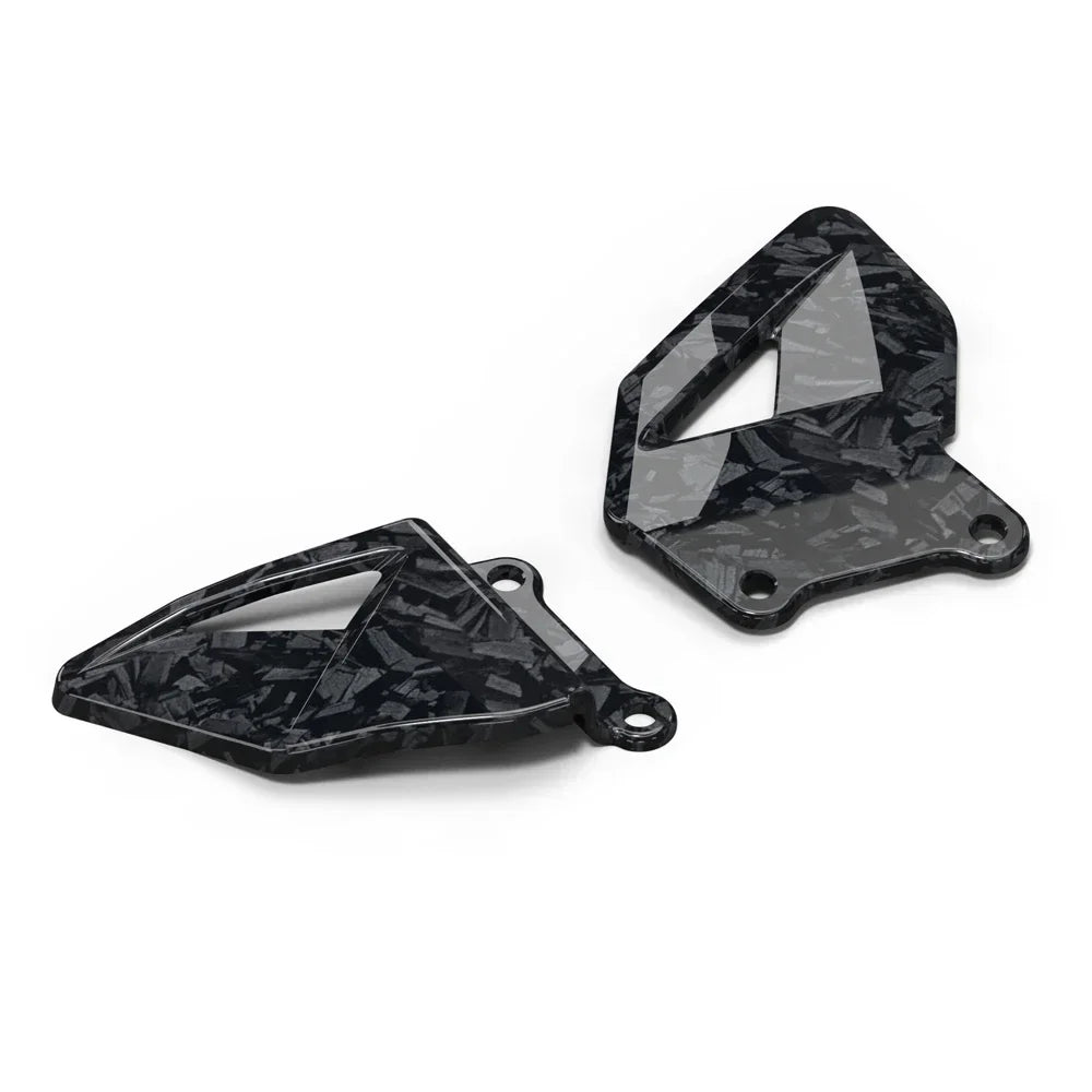 Honda CBR600RR 2003-2024 Carbon Foot Pedal Heel Guard Plates
