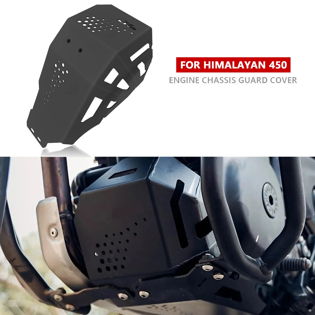 Engine Skid Plate Guard For Royal Enfield Himalayan 450 2024 Chassis Protector