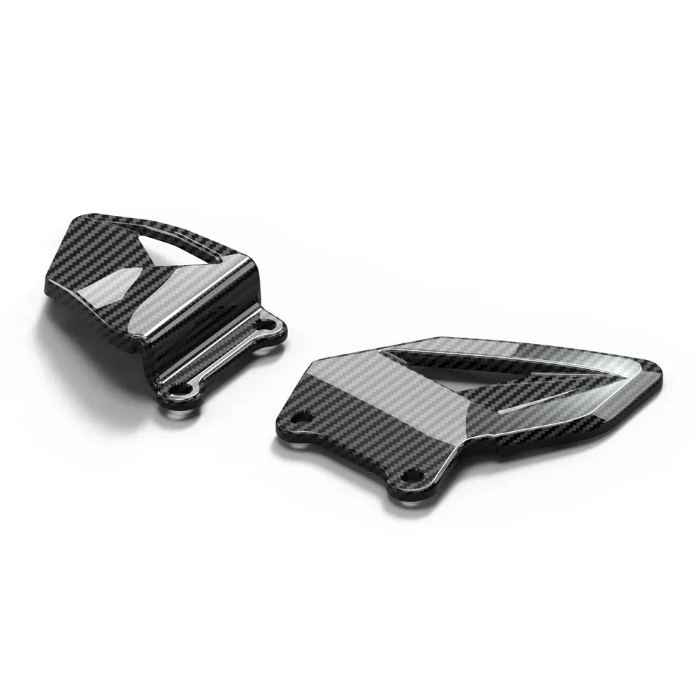 Honda CBR600RR 2003-2024 Carbon Foot Pedal Heel Guard Plates