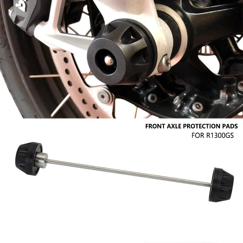 BMW R1300GS Front Axle Fork Crash Slider Protector R 1300 GS ADV 2023–2025