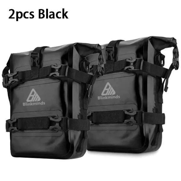 Motorcycle Crash Bars Bag Waterproof, Repair Tools, Luggage BMW Honda Suzuki Adv