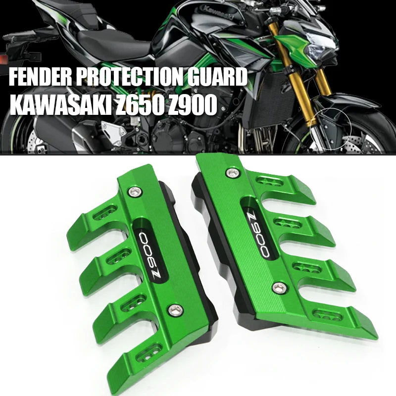 Kawasaki Z650 Z900 Z900RS Front Fork Fender Guard CNC Mudguard 2017-2021