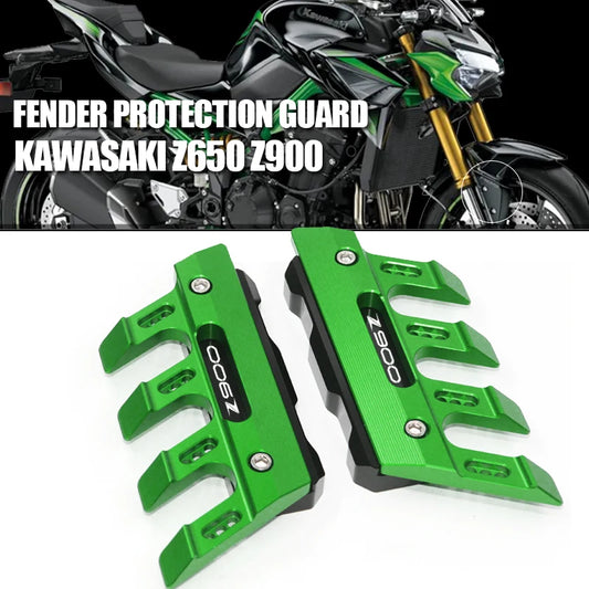 Kawasaki Z650 Z900 Z900RS Front Fork Fender Guard CNC Mudguard 2017-2021