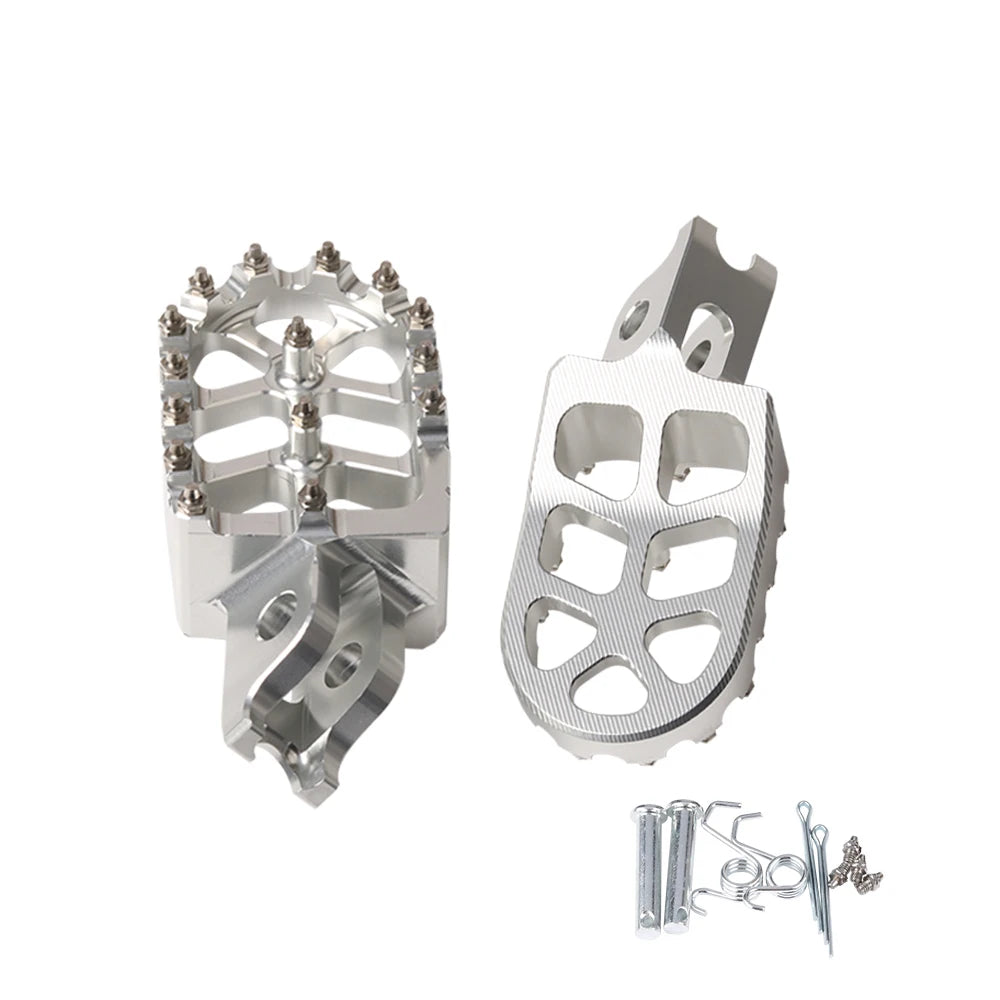Honda CRF300L CRF250 CRF450 Foot Pegs Pedals Rest Footrests CNC Alloy 2002–2023