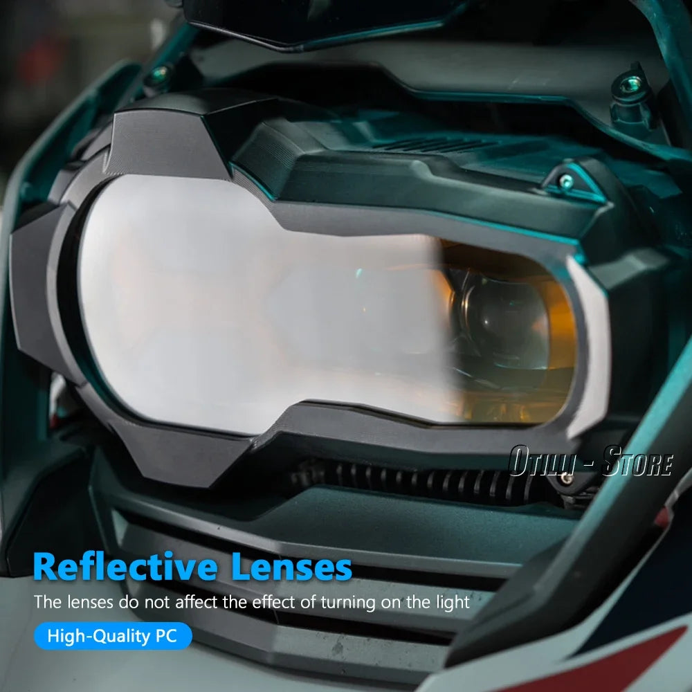 BMW R1200GS R1250GS Headlight Protector Guard Cover for 2014-2024