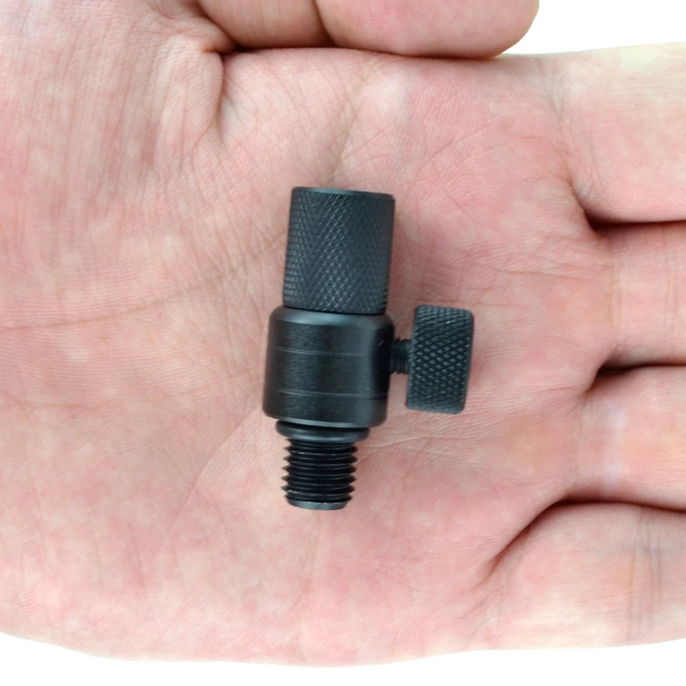 Hirisi Quick Change Connector Aluminium Adapter for Carp Fishing Alarms AQ209