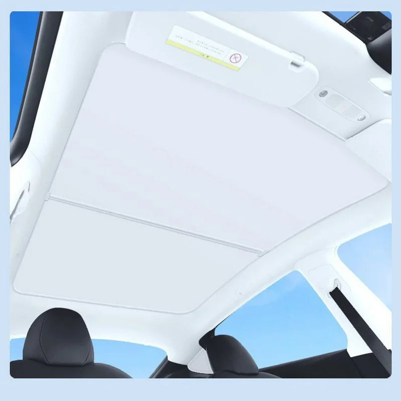 Tesla Model 3+ Highland 2024 Model Y Sunroof Sunshade UV Heat Block Ice Cloth