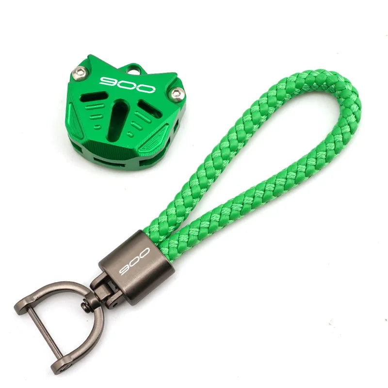 CNC Motorcycle Key Shell Key Case Cover Keychain for Kawasaki Z900 Z900SE 2017-2024