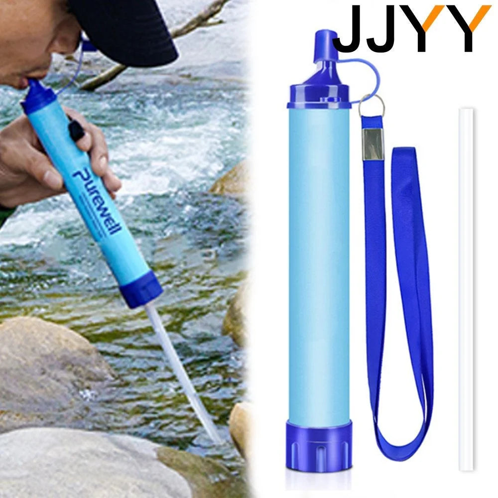 Portable Water Filter Straw – 0.01 Micron Purifier for Camping & Emergency Use