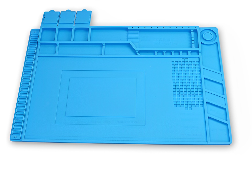 Silicone Soldering Mat Heat Resistant Repair Pad for Phone Laptop Electronics
