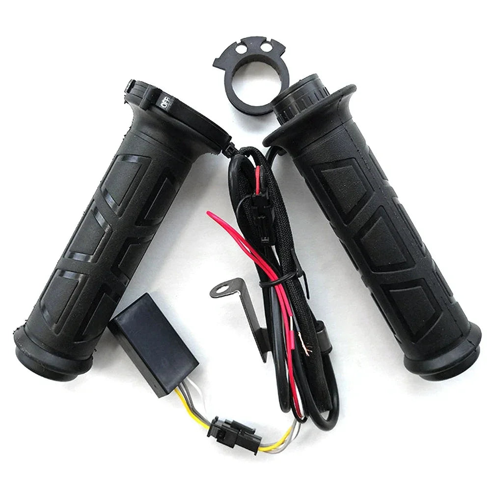 Motorcycle Heated Grips 22mm BMW Universal 12v Comfort adjustable heat levels