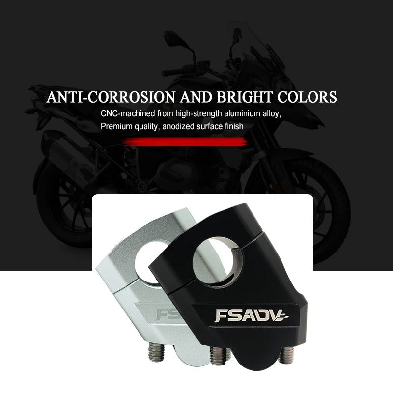 22mm/28mm Motorcycle Handlebar Riser Clamp Mount Motocross BMW universal Honda