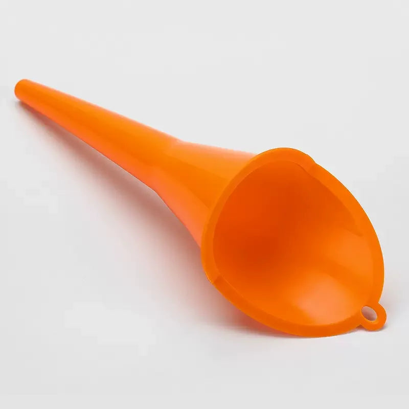 Long Stem Funnel - Anti-Splash Oil Fuel Filling Tool, Motorcycle Car Refueling