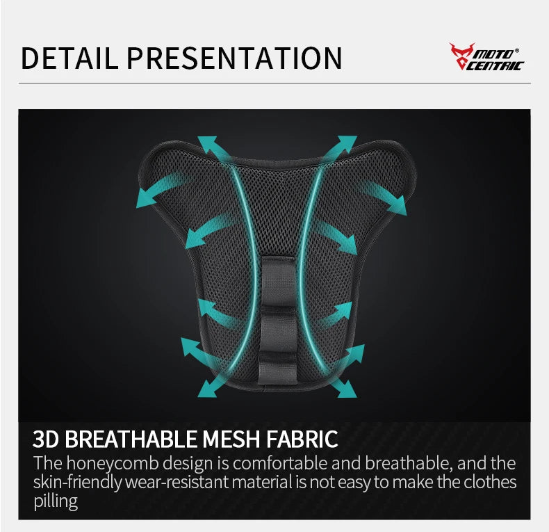 Waterproof Motorcycle Drop Leg Bag with LED Light - Moto Pack for Outdoor Sports