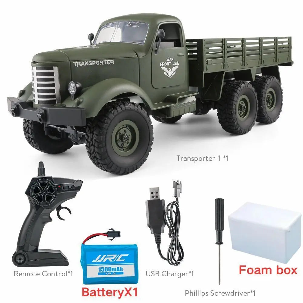 JJRC C8815, Q60, Q75, Q85, Q68, Q69 1:16 RC Military Truck Tank Crawler Jeep