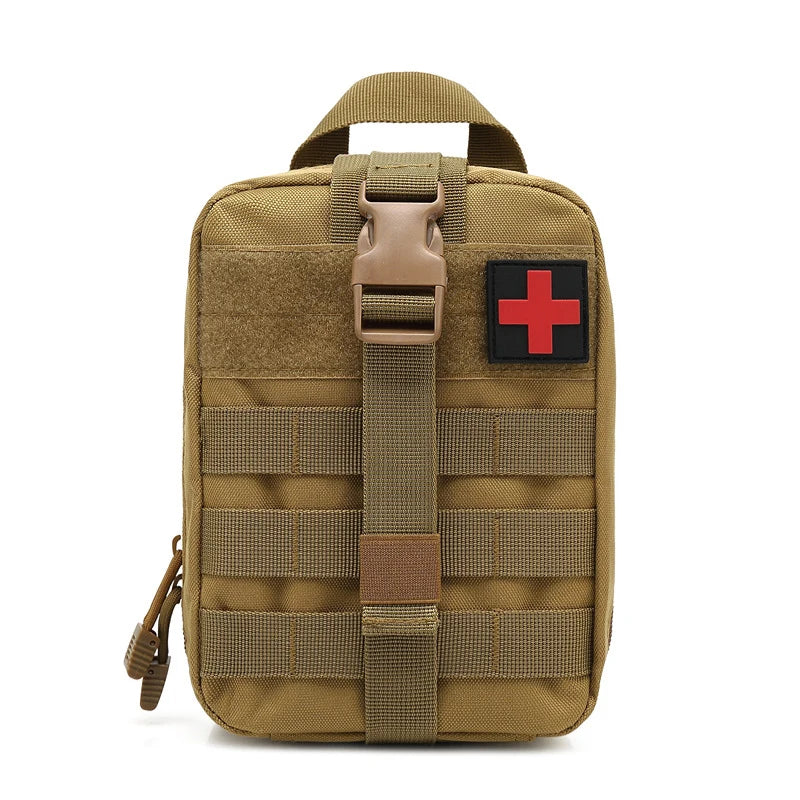 EDC Molle Pouch IFAK First Aid Waist Pack Medical Survival Kit Bag Airsoft sport