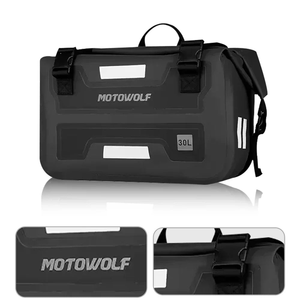 Waterproof Motorcycle Saddlebags 40L 60L 66L Luggage Touring Adventure IP68