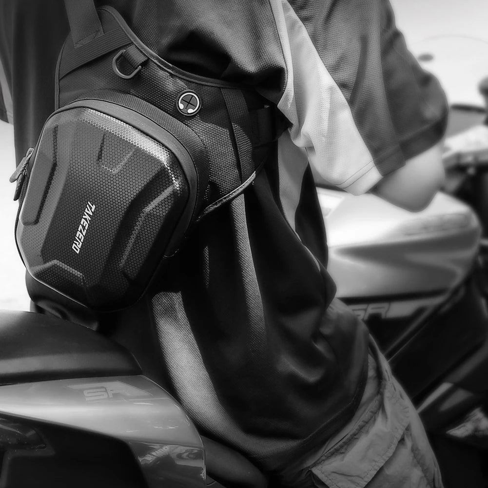 Motorcycle Leg Side Bag – Waterproof Travel Pack Adjustable Waist & Thigh Bag