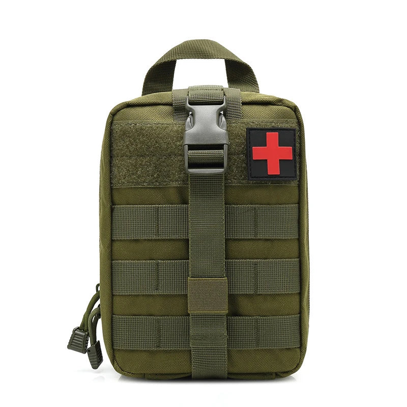 EDC Molle Pouch IFAK First Aid Waist Pack Medical Survival Kit Bag Airsoft sport
